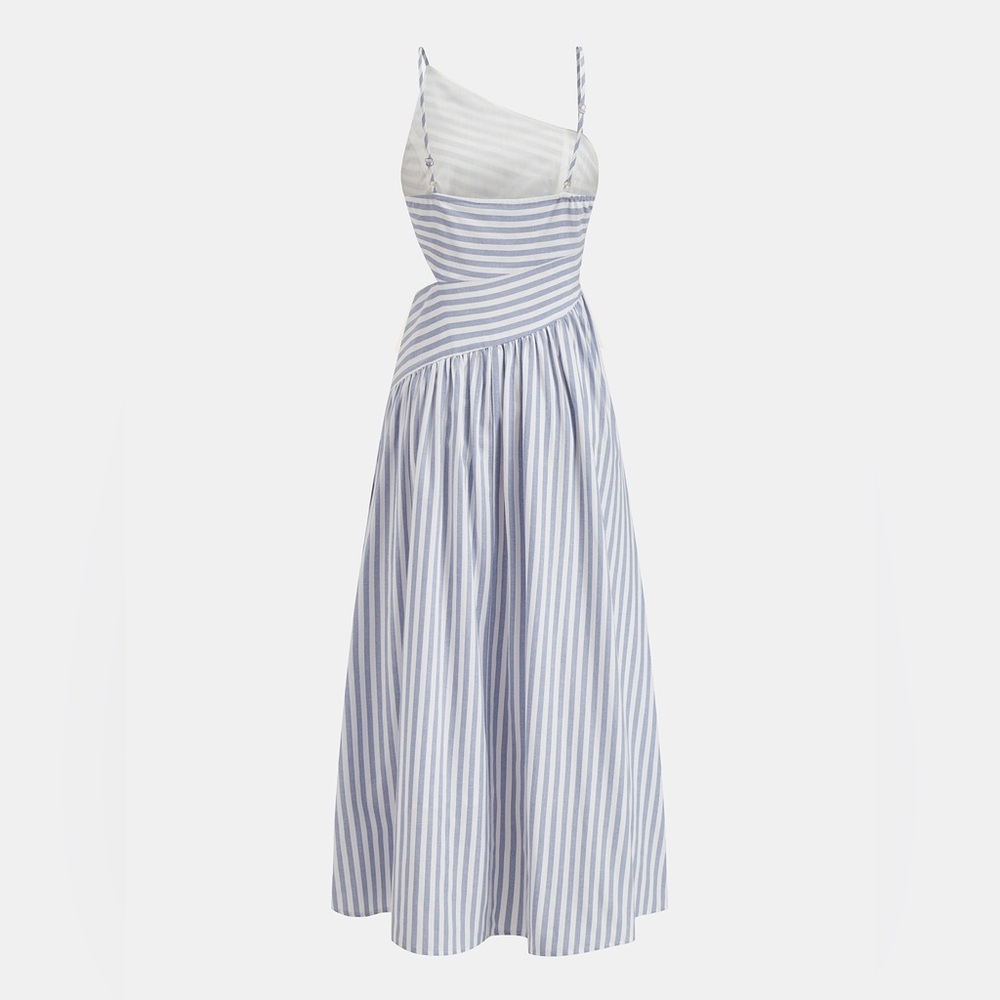 Commense Striped Cut-Out
Maxi Dress - Picture 3 of 4
